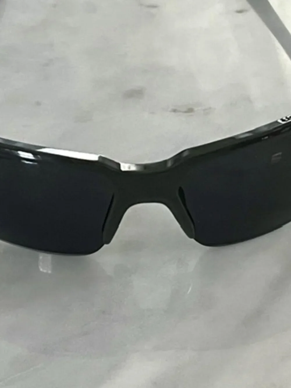 UNDER ARMOUR UA Blitzing Wrap Sunglasses, Shiny Jet Gray/Gray, New in Box